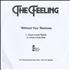 The Feeling Without You CD-R acetate UK FE2CRWI446200