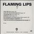 The Flaming Lips Fight Test EP CD-R acetate US F-LCRFI246262