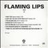 The Flaming Lips Fight Test EP CD-R acetate US F-LCRFI366896