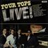 The Four Tops Live! vinyl LP UNITED KINGDOM FTPLPLI591240