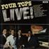 The Four Tops Live! vinyl LP UK FTPLPLI600022