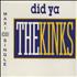 The Kinks Did Ya CD single Austrian KINC5DI105570