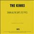 The Kinks Down All The Days CD single US KINC5DO109004