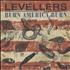 The Levellers Burn America Burn [Stripes Sleeve] 7