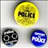 The Police Set Of 3 Button Badges badge UK POLBGSE351354