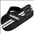 The Ramones Mens Logo Sandals - Large clothing UK RAMMCME330651