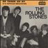 The Rolling Stones 19th Nervous Breakdown / As Tears Go By + Die-Cut b&w P/S 7
