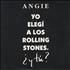 The Rolling Stones Angie CD single Spanish ROLC5AN35322