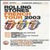 The Rolling Stones French Tour 2003 handbill French ROLHBFR402220