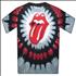 The Rolling Stones Tongue Tie Dye - Medium T-Shirt t-shirt UK ROLTSTO332405