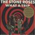 The Stone Roses What A Trip + Interview disc 2-CD album set UK STO2CWH469085