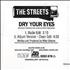 The Streets Dry Your Eyes CD single US RETC5DR300292