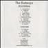 The Subways All Or Nothing 2-CD album set US THX2CAL454575