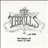 The Thrills The Thrills ...No Frills CD single US RILC5TH320744