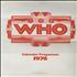 The Who Calendar Programme 1976 tour programme UK WHOTRCA333878