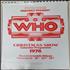 The Who Christmas Show 1976 Calendar Programme - ex tour programme UK WHOTRCH588785