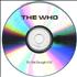 The Who It's Not Enough CD-R acetate US WHOCRIT379611