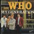 The Who My Generation E.P. - Black/gold Label 7