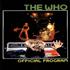 The Who Rocks America Tour Programme - Autographed tour programme US WHOTRRO530278