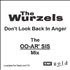 The Wurzels Don't Look Back In Anger CD-R acetate UK WZSCRDO281995