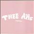 Thee AHs Names - 180 Gram vinyl LP Canadian Y1VLPNA704076