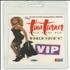 Tina Turner Break Every Rule - World Tour '87 tour pass UK TURTPBR390530