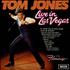 Tom Jones Live In Las Vegas - 2nd vinyl LP UK TJOLPLI246313