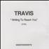 Travis (90s) Writing To Reach You CD-R acetate UK RVSCRWR242866