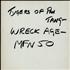 Tygers Of Pan Tang The Wreck-Age vinyl LP UK TYGLPTH600703