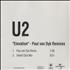 U2 Elevation - Paul Van Dyk Remixes CD-R acetate German U-2CREL524997