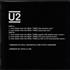 U2 Even Better Than The Real Thing - Gold promo stamped 12
