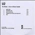 U2 Go Home - Live At Slane Castle CD-R acetate UK U-2CRGO265692