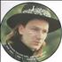 U2 Interview Picture Disc - Bono picture picture disc LP UK U-2PDIN349667