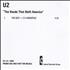 U2 The Hands That Built America | The Edit +2.5 Varispeed Mix CD-R acetate UK
