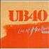 UB40 Live At Montreux CD-R acetate UK UB4CRLI422868