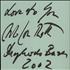 Uli Jon Roth Page From An Autograph Book memorabilia UK UJRMMPA602306