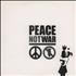 Various Artists Peace Not War - Volume 1 CD album UK VARCDPE636248
