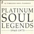 Various Artists Platinum Soul Legends 3-CD set UK VAR3CPL228518