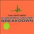 Various Artists The Very Best Euphoric House 2-CD album set UK VAR2CTH240794
