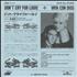 Vaya Con Dios Don't Cry For Louis - White label + Insert 7