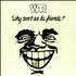 War Why Can't We Be Friends? + Poster vinyl LP UK W-RLPWH216859