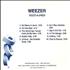 Weezer Weezer CD album US WEECDWE299336