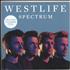 Westlife Spectrum - 180gm Blue Vinyl - Sealed vinyl LP UK WLILPSP739962