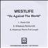 Westlife Us Against The World CD-R acetate UK WLICRUS429991