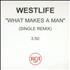 Westlife What Makes A Man CD-R acetate UK