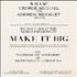 Wham Make It Big World Premiere Invitation handbill UK WHAHBMA140822