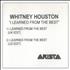 Whitney Houston Collection Of 6 CD-R Acetates CD-R acetate UK HOUCRCO418613