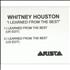 Whitney Houston I Learned From The Best - 2-Track CD-R acetate UK HOUCRIL146713