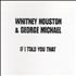 Whitney Houston If I Told You That CD single UK HOUC5IF157741