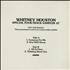 Whitney Houston Special 4-track Sampler 12'' - Someone For Me 12